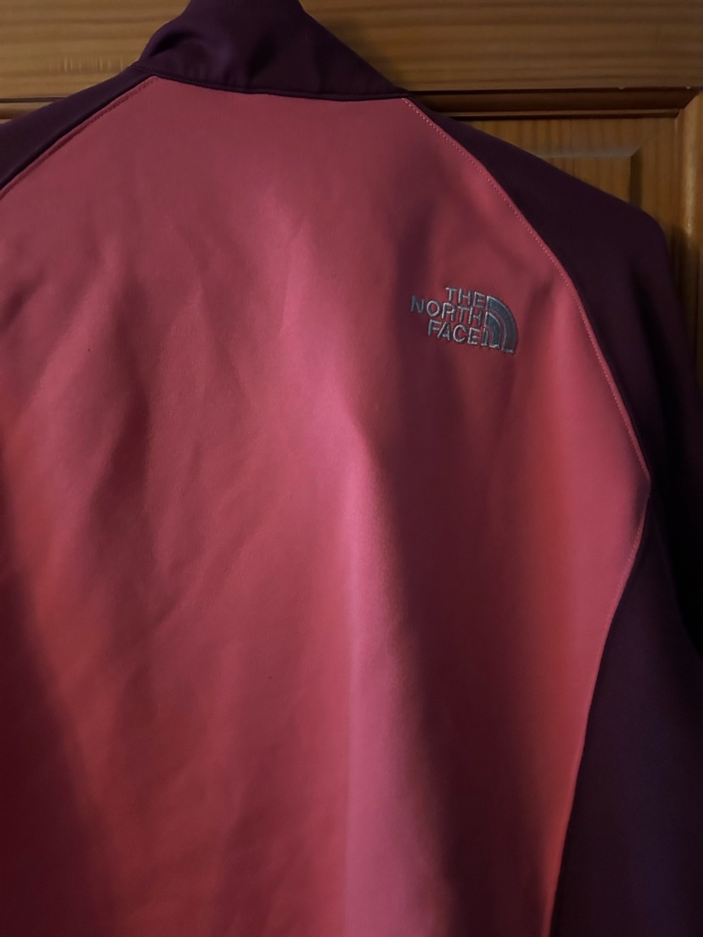 The North Face Pink and Burgundy Soft Fleece Jacket - Picture 7 of 7